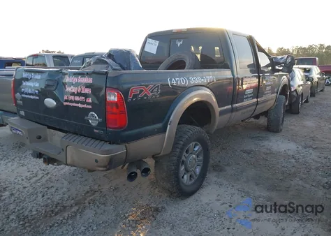 2012 Ford F-250 Lariat from USA, damaged, VIN 1FT7W2BT1CEC30119